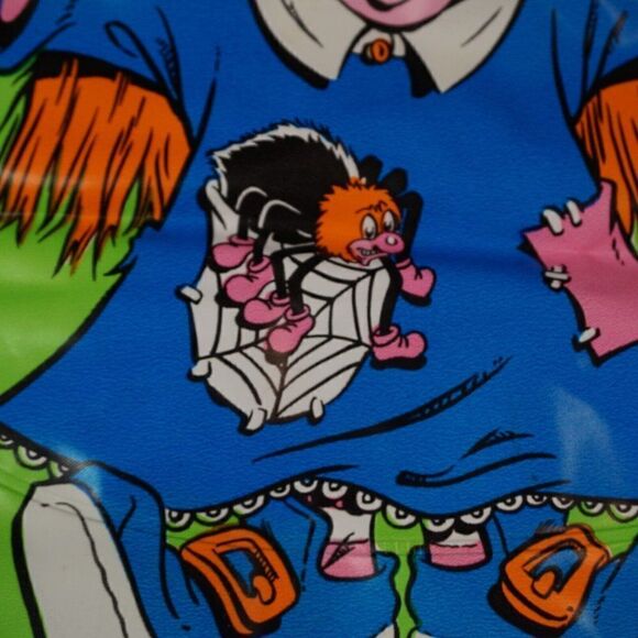 Vintage 1990 McDonalds Halloween Bag Trick or Treat Candy Vinyl Happy Meal - Picture 8 of 11